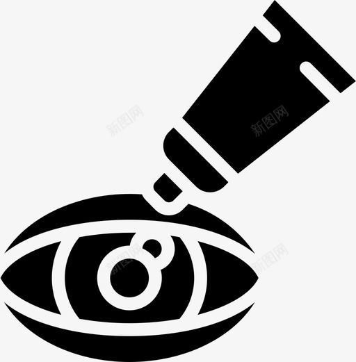 眼睛眼科2填充图标svg_新图网 https://ixintu.com 填充 眼睛 眼科