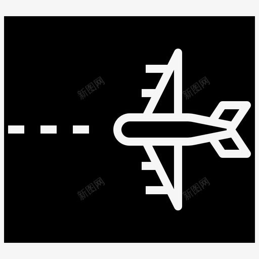 飞机机场148加油图标svg_新图网 https://ixintu.com 加油 机场 飞机