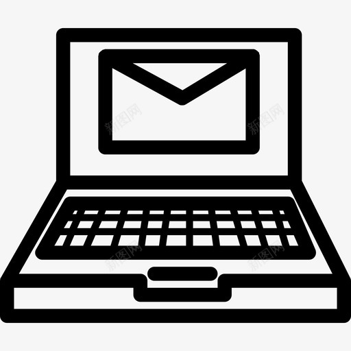 笔记本电脑中的电子邮件笔记本电脑mac电脑图标svg_新图网 https://ixintu.com mac macbook 中的 电子邮件 电脑 笔记本 设备