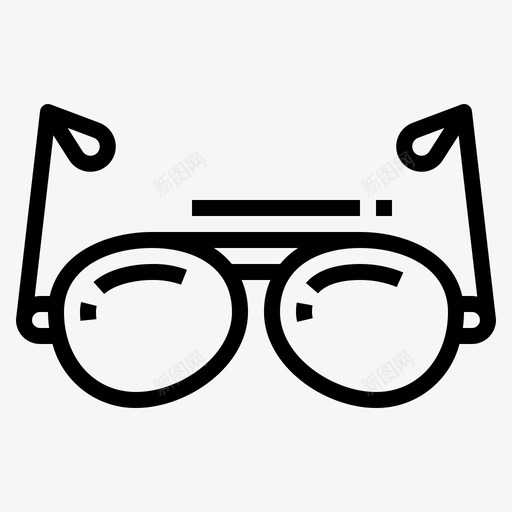 太阳镜时尚夏季图标svg_新图网 https://ixintu.com 夏季 太阳镜 工具 时尚
