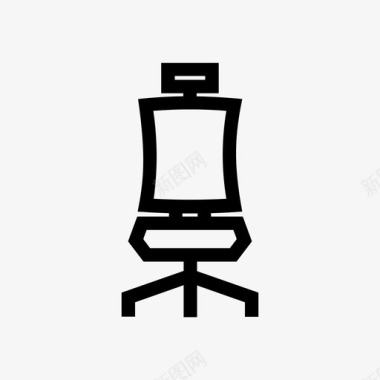 办公椅扶手办公桌图标图标
