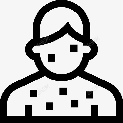 过敏过敏27线性图标svg_新图网 https://ixintu.com 线性 过敏