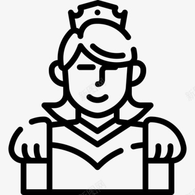 公主神奇的角色24直系图标图标
