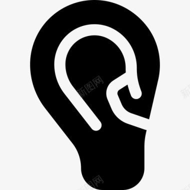 耳朵通讯184充满图标图标