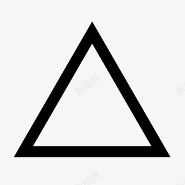 三角形多多边形3边图标图标