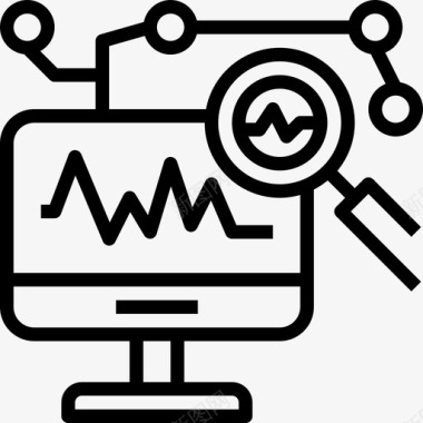 分析互联网搜索引擎优化图标图标