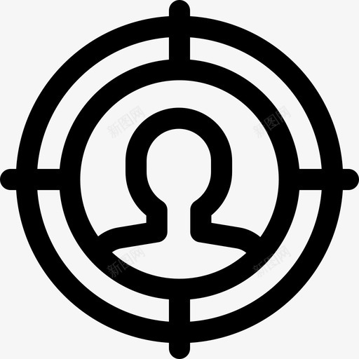 目标30号私家侦探直系人图标svg_新图网 https://ixintu.com 30号 目标 直系 私家侦探 系人