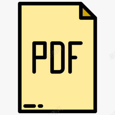 Pdf文件60线颜色图标图标