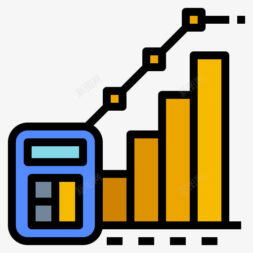 投资资产28线性颜色图标svg_新图网 https://ixintu.com 投资 线性 资产 颜色
