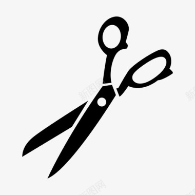 剪刀锐器工具图标图标
