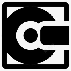 迷你CD迷你光盘cd光盘图标高清图片