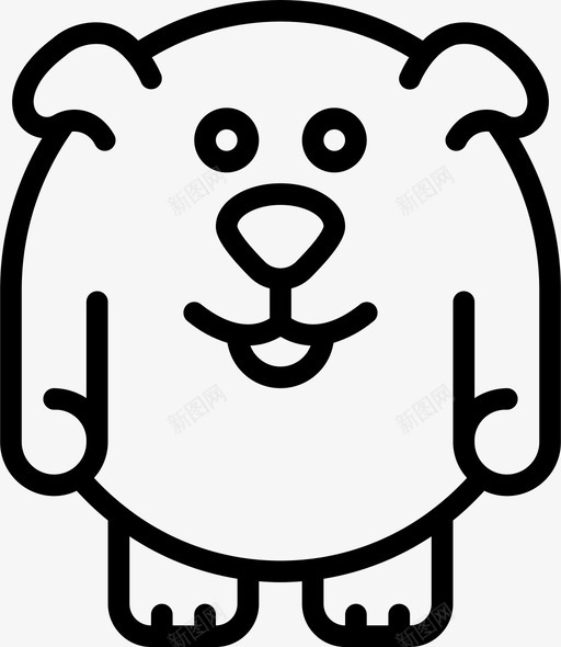 笑脸圣诞表情2直白图标svg_新图网 https://ixintu.com 圣诞 直白 笑脸 表情