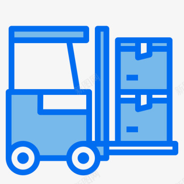 货物物流99蓝色图标图标