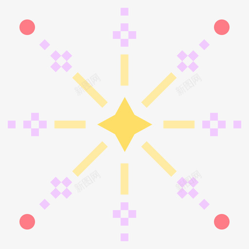 焰火派对99平淡图标svg_新图网 https://ixintu.com 平淡 派对 焰火