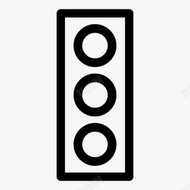 停车灯道路标志信号图标