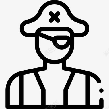 海盗28号水手直系亲属图标图标