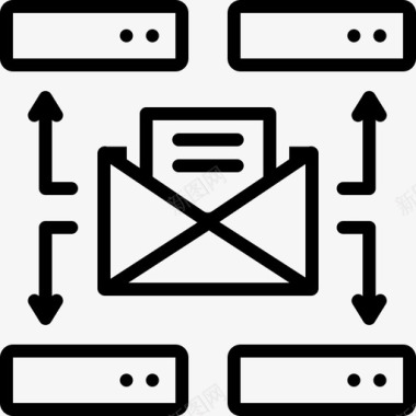 邮件服务器连接性提供商图标