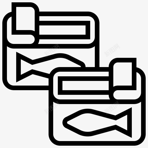 罐装海鲜8直系svg_新图网 https://ixintu.com 罐装 海鲜 直系