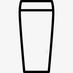 贝克啤酒精酿啤酒啤酒杯大啤酒高清图片