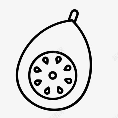 水果无花果食物图标图标