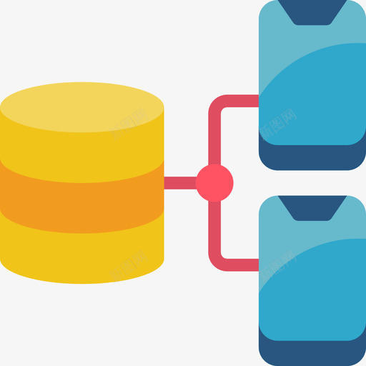 数据库移动设备管理9平面图标svg_新图网 https://ixintu.com 平面 数据库 移动 设备管理