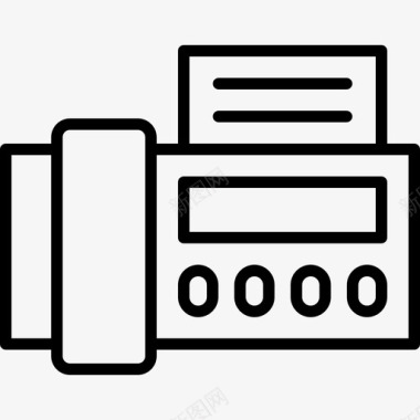 传真电子11直拨图标