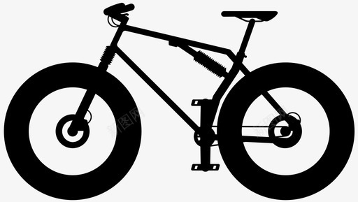 自行车肥肉车曼恩商用车图标