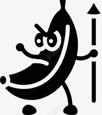 香蕉夜生活食品2填充图标