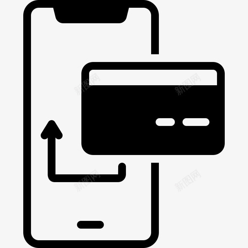 卡支付电子支付保护图标svg_新图网 https://ixintu.com 交易 保护 支付 电子
