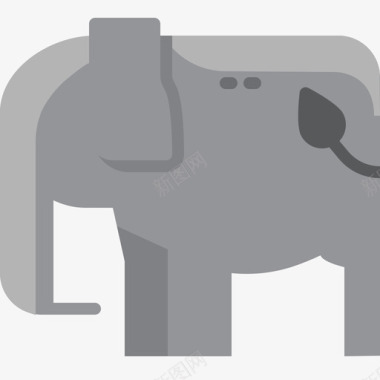 大象泰国29平坦图标