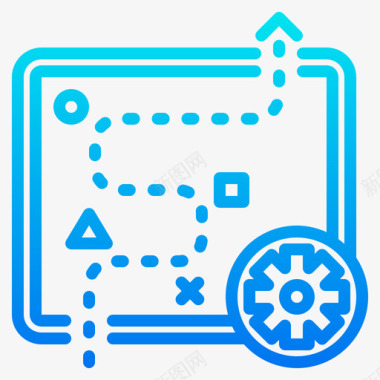 Startegy在线营销38gradient图标