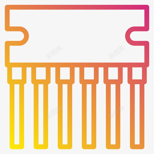 半导体半导体5梯度svg_新图网 https://ixintu.com 半导体 梯度