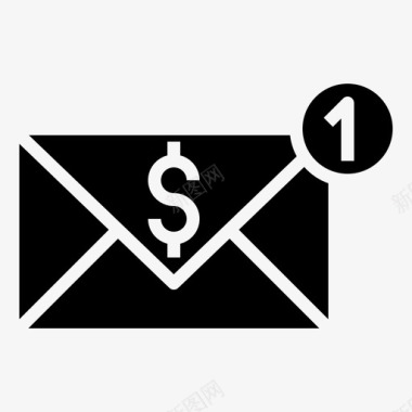 邮件在线货币服务7填充图标