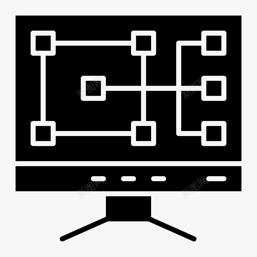 计算机建筑维修svg_新图网 https://ixintu.com 计算机 建筑 维修 工程 实体 字形