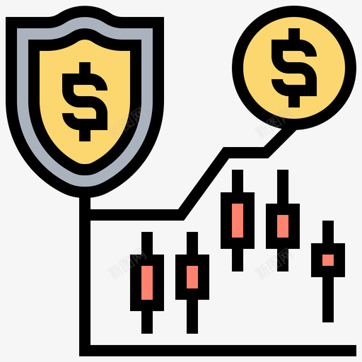 安全性投资类型1线性颜色svg_新图网 https://ixintu.com 安全性 投资 投资类 类型 线性 颜色