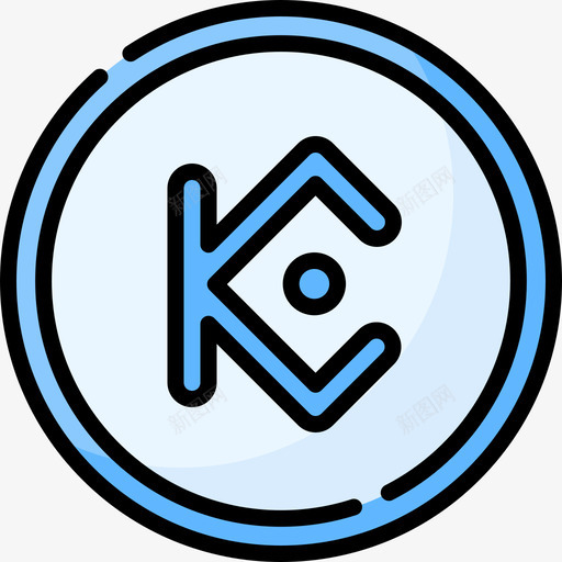 Kucoin加密货币104线性颜色图标svg_新图网 https://ixintu.com Kucoin 加密 线性 货币 颜色