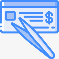 诈骗背景蓝色信用卡诈骗蓝色图标高清图片