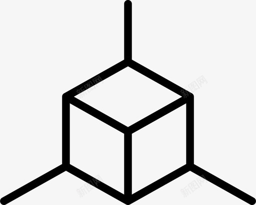 对象角立方体图标svg_新图网 https://ixintu.com 存储 对象 尺寸 立方体 超薄