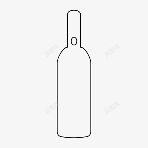 酒饮料瓶子svg_新图网 https://ixintu.com 饮料 瓶子 酒瓶