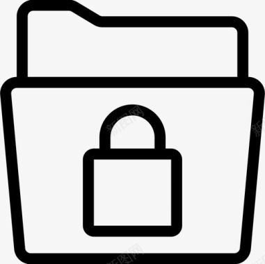 锁存档目录图标图标