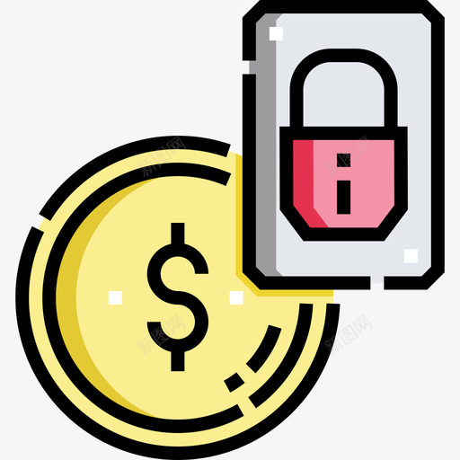 线性货币12图标svg_新图网 https://ixintu.com 线性 货币