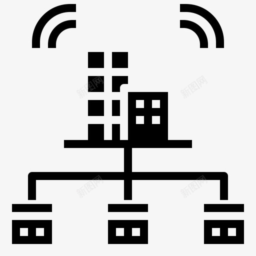 智能城市42号楼填充svg_新图网 https://ixintu.com 智能 城市 42号楼 填充