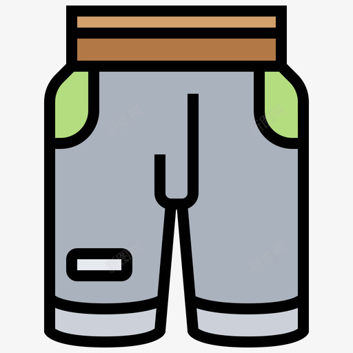 内裤衣服147线性颜色svg_新图网 https://ixintu.com 内裤 衣服 线性 颜色