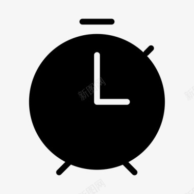 闹钟时间用户界面图标