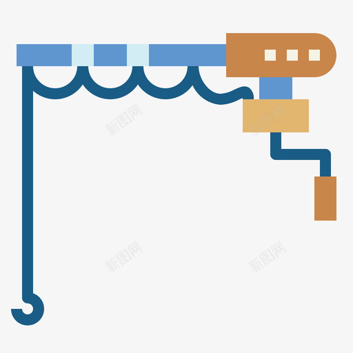 钓鱼竿渔夫2扁平svg_新图网 https://ixintu.com 钓鱼 渔夫 扁平