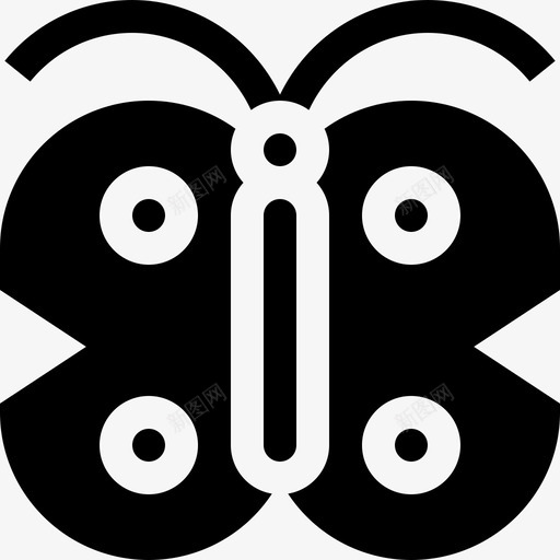 蝴蝶野生动物38填充物图标svg_新图网 https://ixintu.com 填充 蝴蝶 野生动物