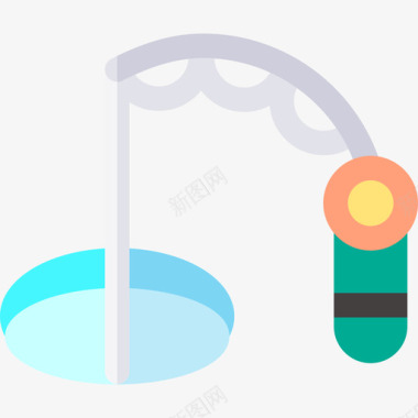 钓鱼冬季旅行14平底图标