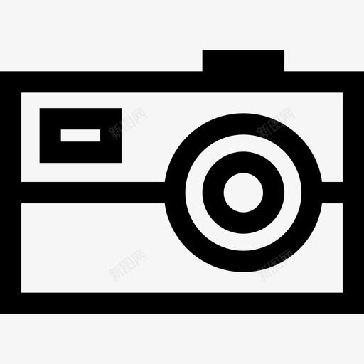 照相机电影工业23线性图标svg_新图网 https://ixintu.com 工业 照相机 电影 线性
