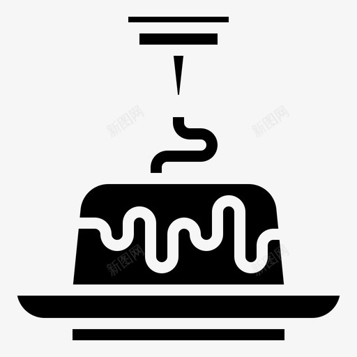 野餐布丁图标svg_新图网 https://ixintu.com 布丁 野餐