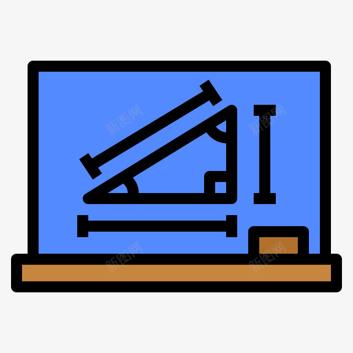 数学在线课程2线颜色svg_新图网 https://ixintu.com 数学 在线 课程 颜色